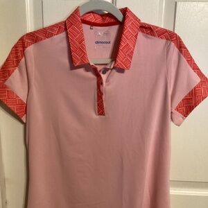 Addidas Climalite Golf Large Pink